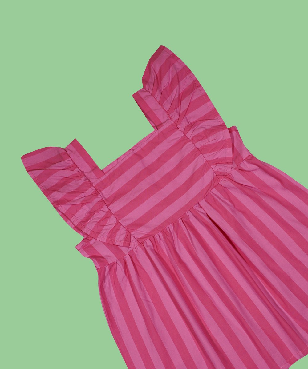 Girls Short Sleeve Frok (Size-0/3 M to 6 Years) (101720)